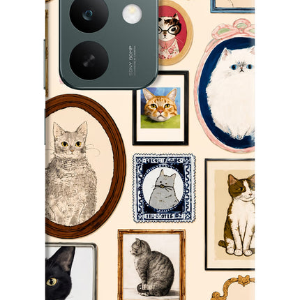 Mirror Cats Realme C85 5G Hard Case Back Cover by Casekaro