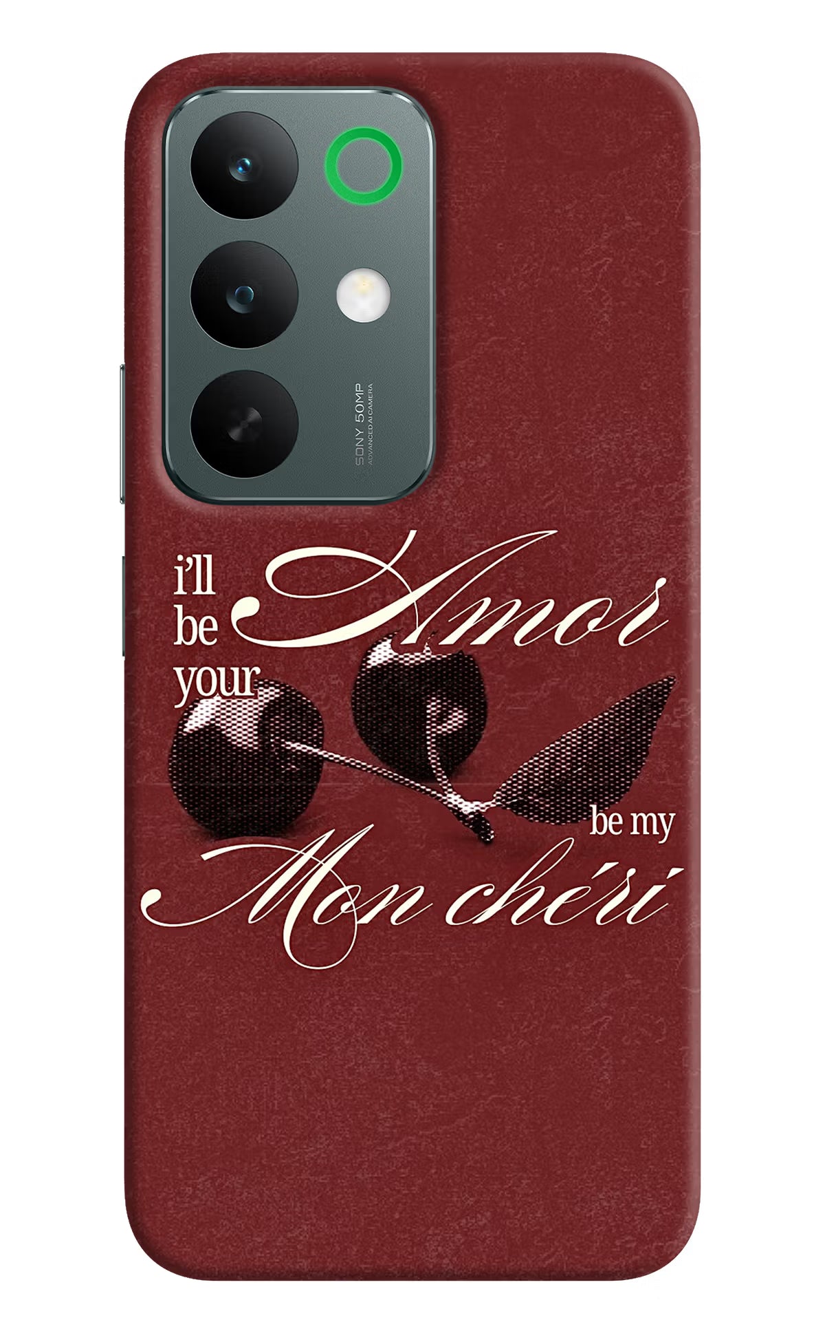 Velvet Cherry Realme C85 5G Back Cover