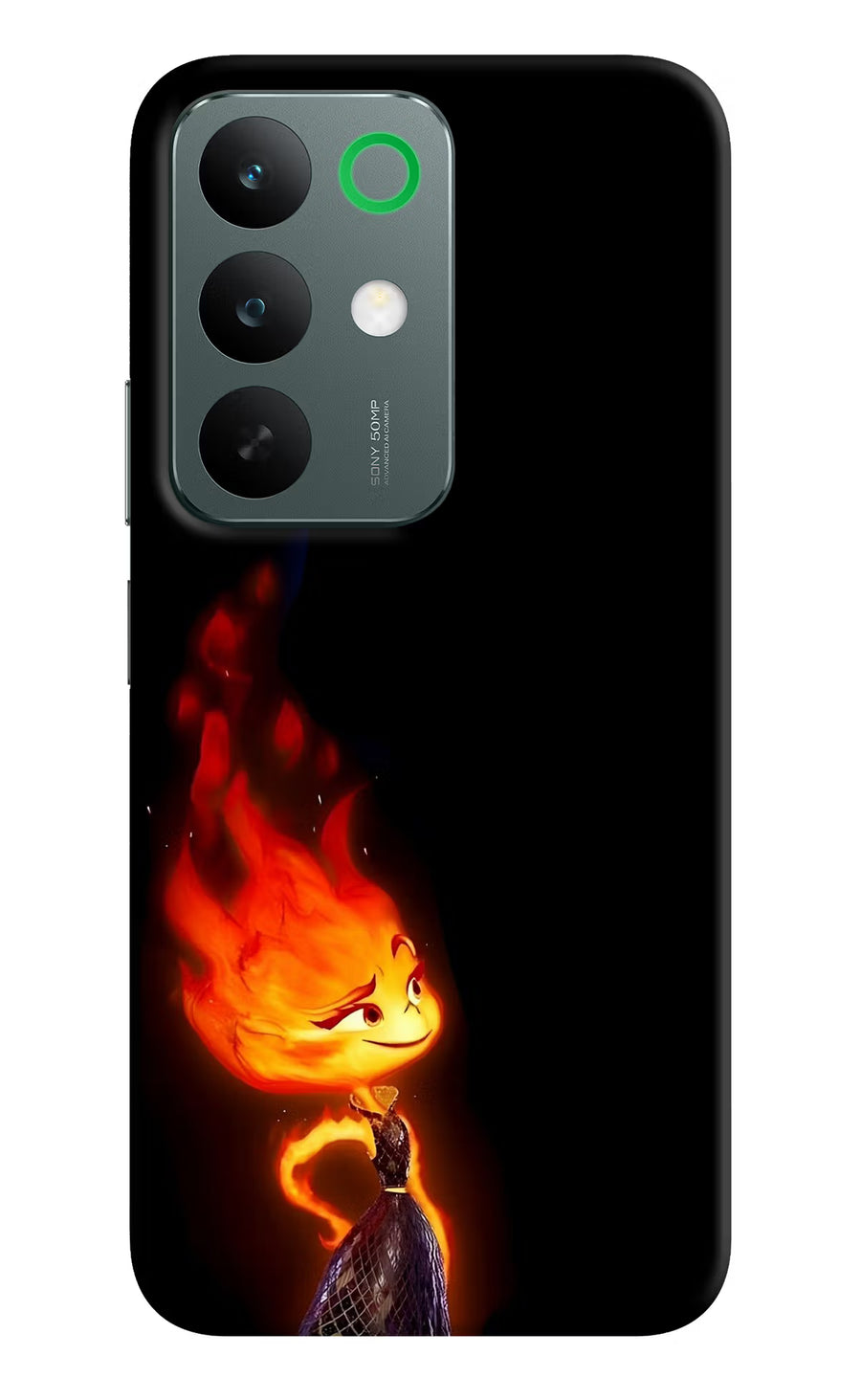 Ember Flame Realme C85 5G Back Cover, Hard case