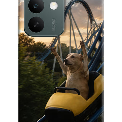 Rollercoaster Dog Realme C85 5G Hard Case Back Cover by Casekaro