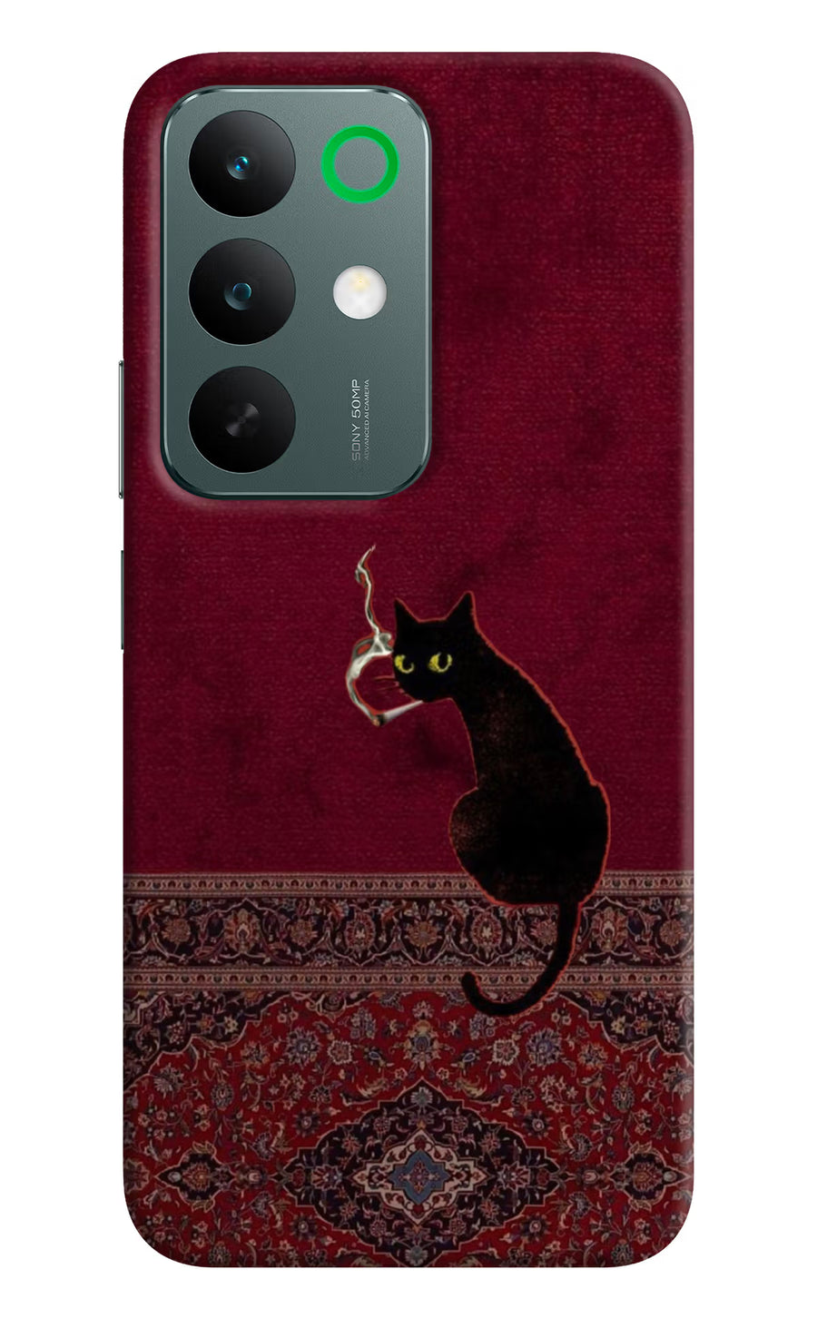 Midnight Cat Realme C85 5G Back Cover, Hard case
