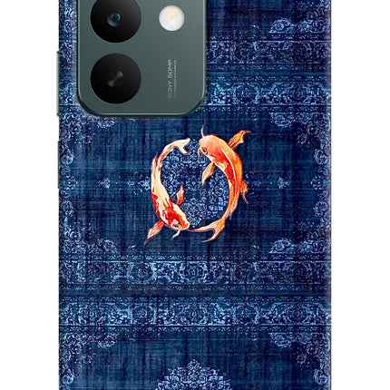 Koi Blue Realme C85 5G Hard Case Back Cover by Casekaro