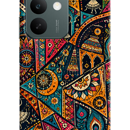 Folk Print Realme C85 5G Hard Case Back Cover by Casekaro