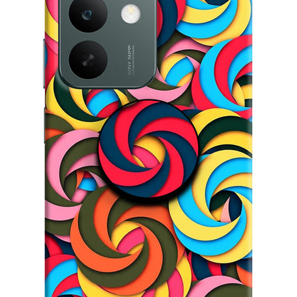 Spiral Pattern Realme C85 5G Pop Case by Casekaro