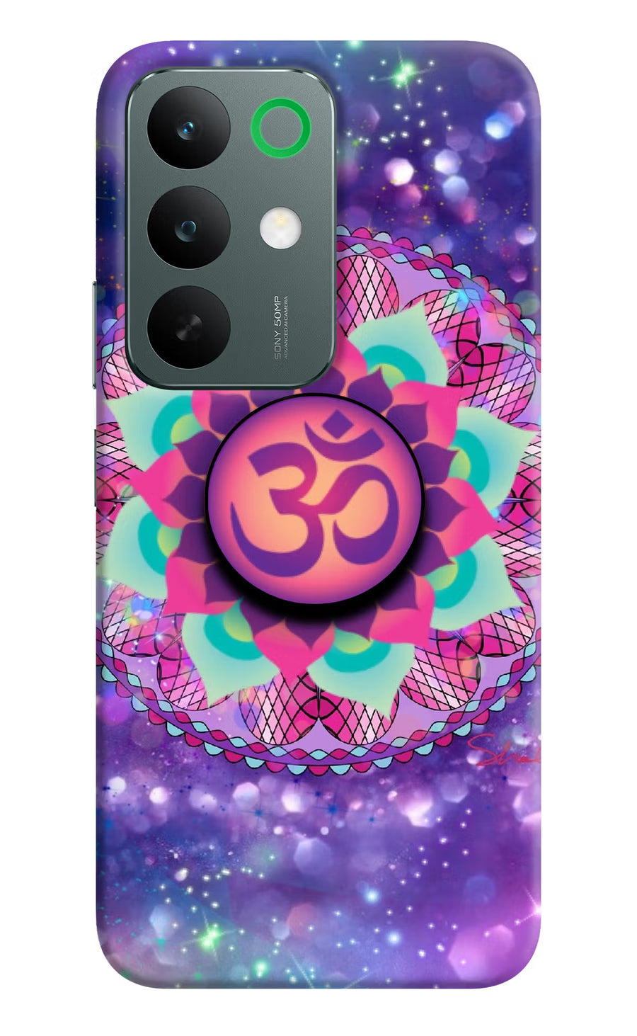 Om Purple Realme C85 5G Pop Case, Hard case
