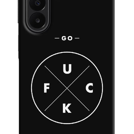 Go Fuck Yourself Samsung A27 5G Hard Case Back Cover by Casekaro