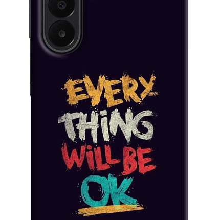 Everything Will Be Ok Samsung A27 5G Hard Case Back Cover by Casekaro
