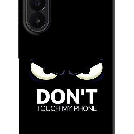 Don'T Touch My Phone Samsung A27 5G Hard Case Back Cover by Casekaro