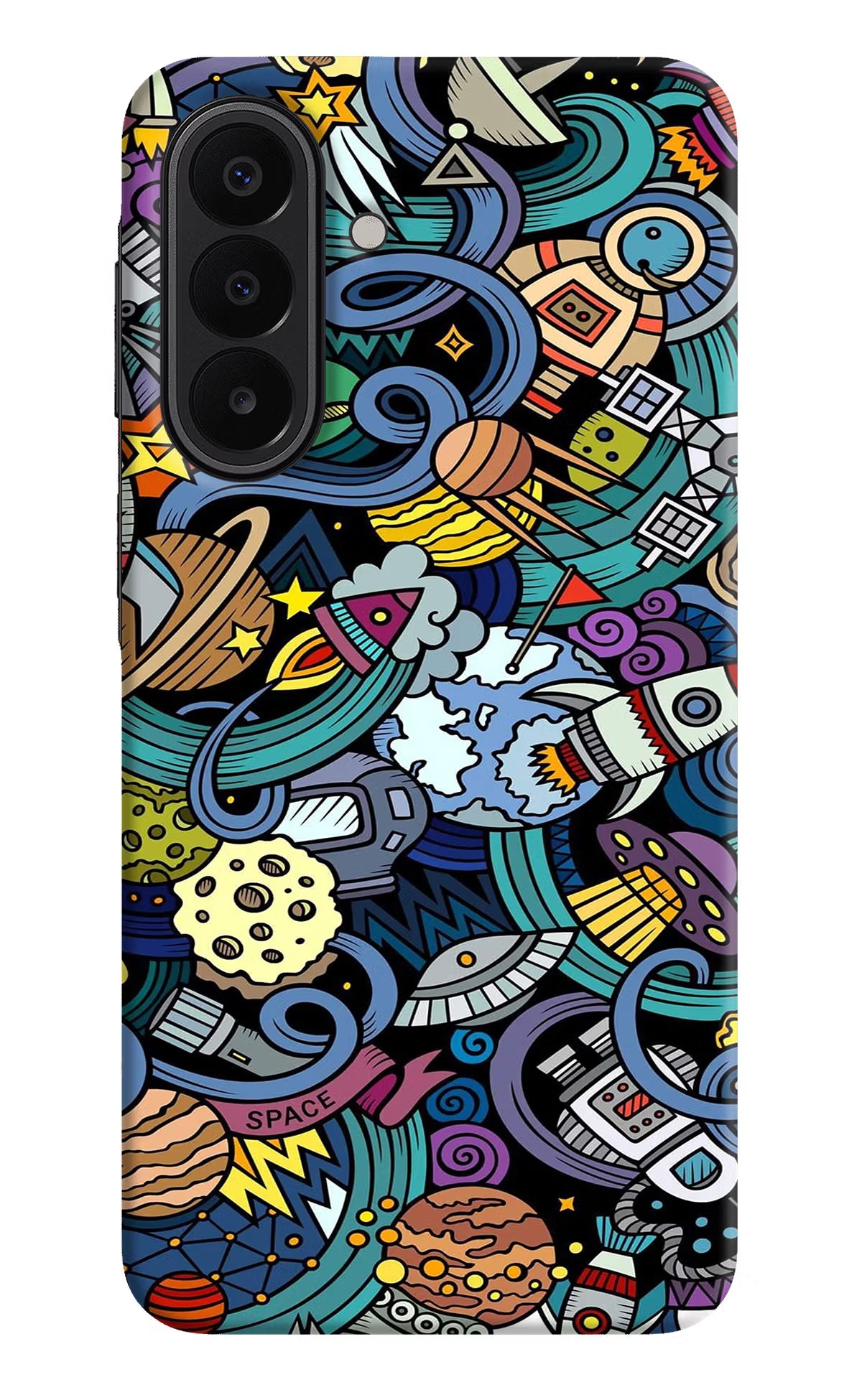 Space Abstract Samsung A27 5G Back Cover