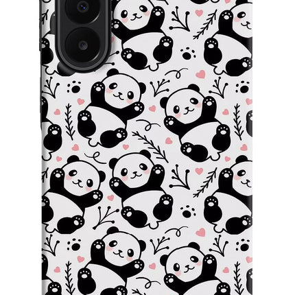 Cute Panda Samsung A27 5G Hard Case Back Cover by Casekaro