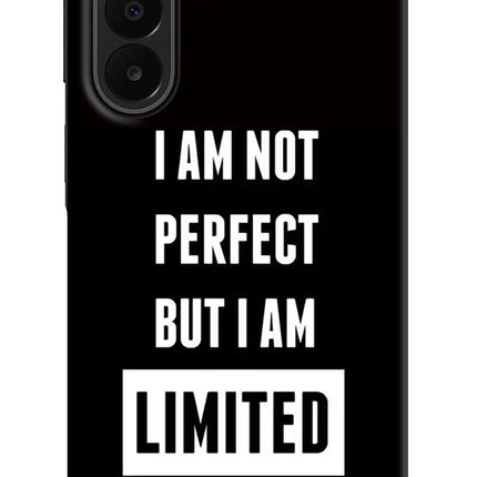 I Am Not Perfect But I Am Limited Edition Samsung A27 5G Hard Case Back Cover by Casekaro