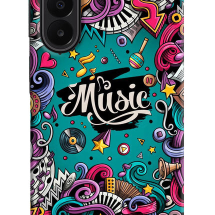 Music Graffiti Samsung A27 5G Hard Case Back Cover by Casekaro