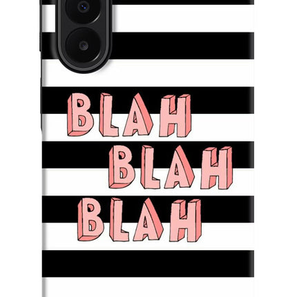 Blah Blah Blah Samsung A27 5G Hard Case Back Cover by Casekaro