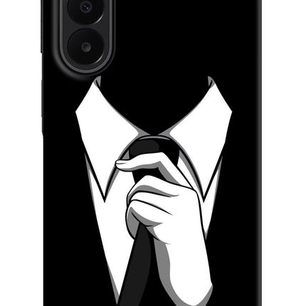 Black Tie Samsung A27 5G Hard Case Back Cover by Casekaro
