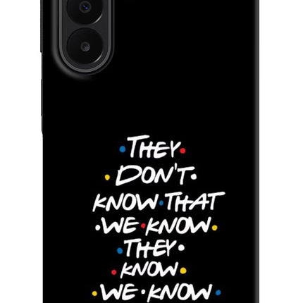 FRIENDS Dialogue Samsung A27 5G Hard Case Back Cover by Casekaro