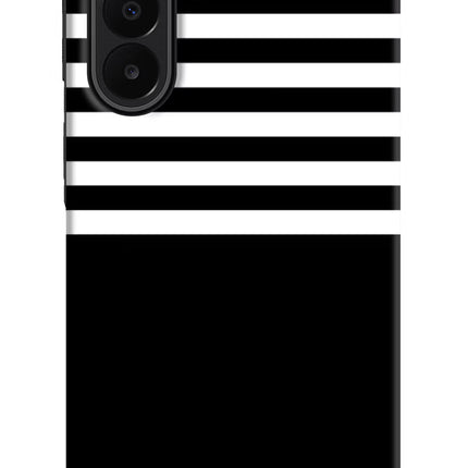Black and White Print Samsung A27 5G Hard Case Back Cover by Casekaro