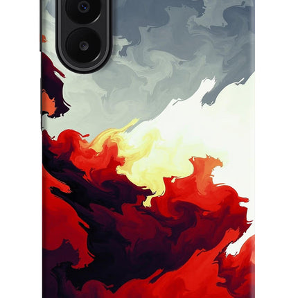 Fire Cloud Samsung A27 5G Hard Case Back Cover by Casekaro