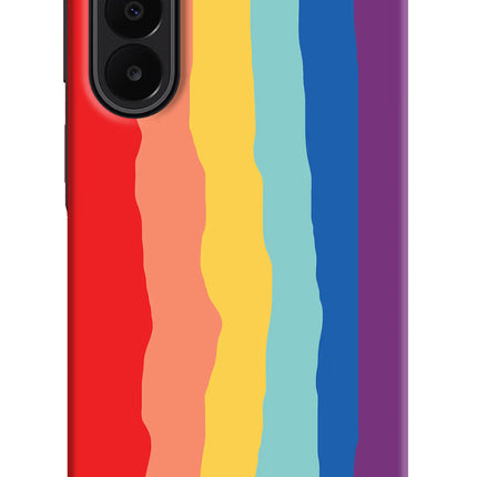 Rainbow Samsung A27 5G Hard Case Back Cover by Casekaro