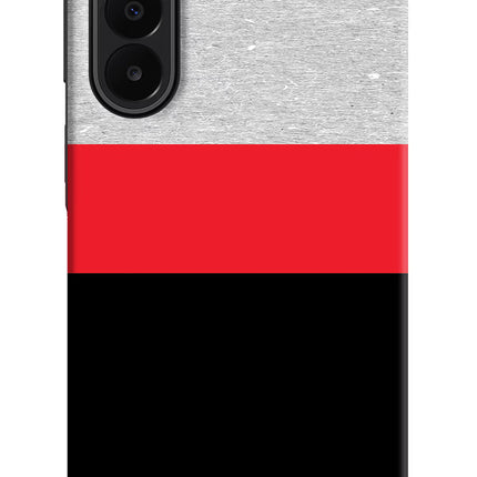 Tri Color Pattern Samsung A27 5G Hard Case Back Cover by Casekaro