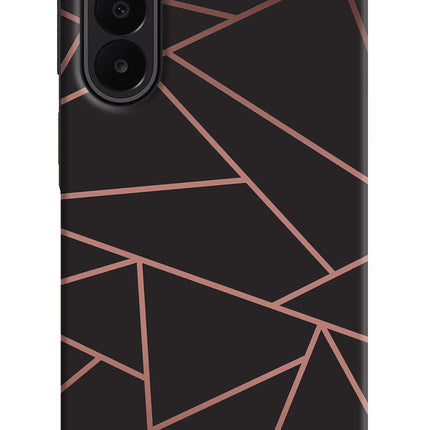 Geometric Pattern Samsung A27 5G Hard Case Back Cover by Casekaro