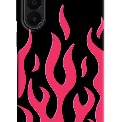 Fire Flames Samsung A27 5G Hard Case Back Cover by Casekaro