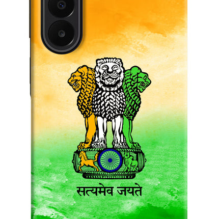 Satyamev Jayate Flag Samsung A27 5G Hard Case Back Cover by Casekaro