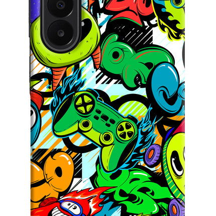 Game Doodle Samsung A27 5G Hard Case Back Cover by Casekaro