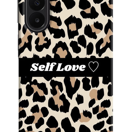 Leopard Print Self Love Samsung A27 5G Hard Case Back Cover by Casekaro