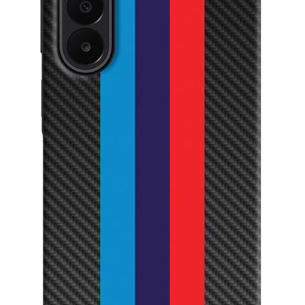 BMW Stripes Pattern Samsung A27 5G Hard Case Back Cover by Casekaro