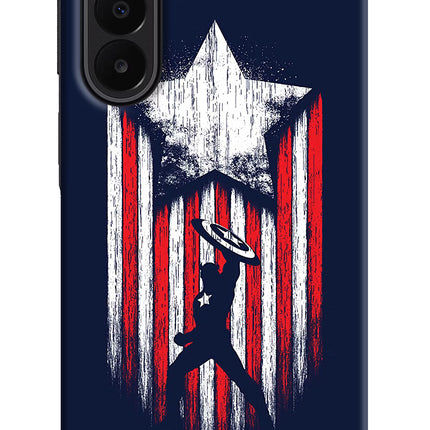 Captain America Marvel Art Samsung A27 5G Hard Case Back Cover by Casekaro