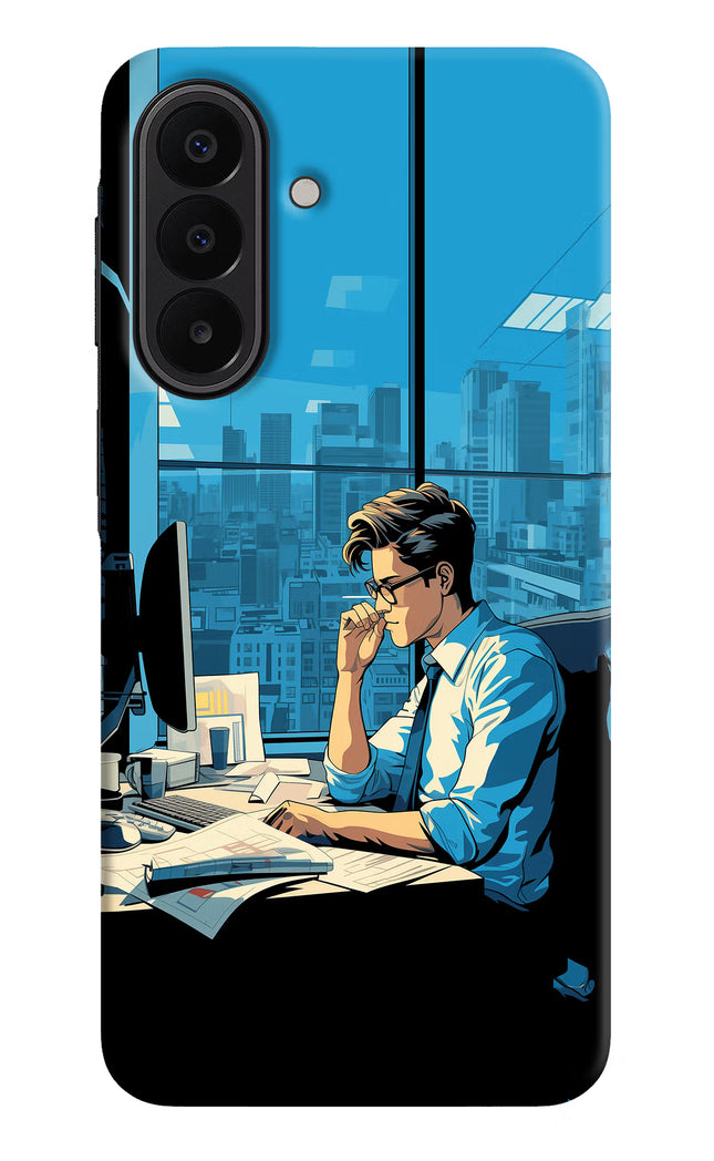 Focused Hustler (AI Generated) Samsung A27 5G Hard Case Back Cover by Casekaro