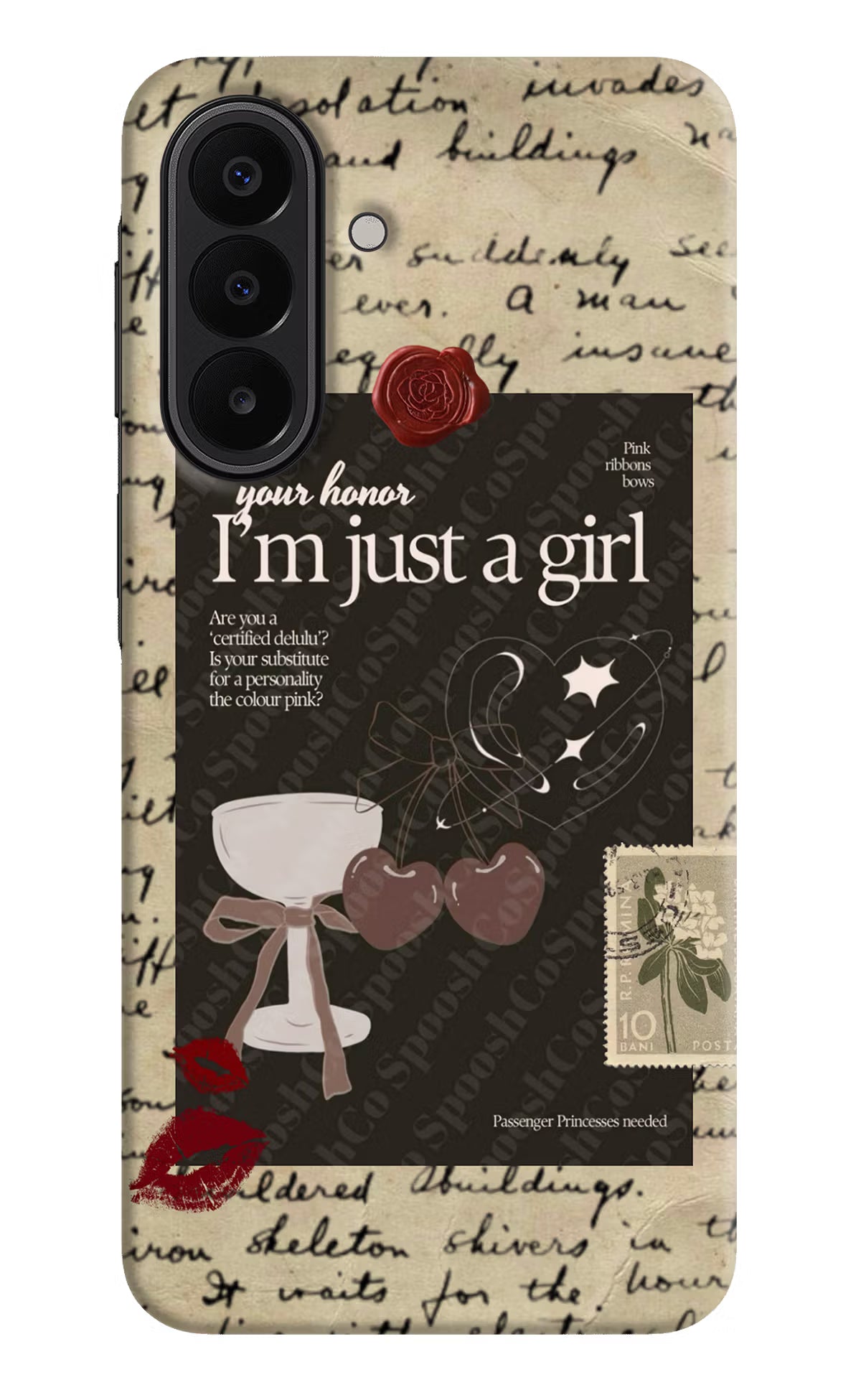 I am just a girl Samsung A27 5G Back Cover