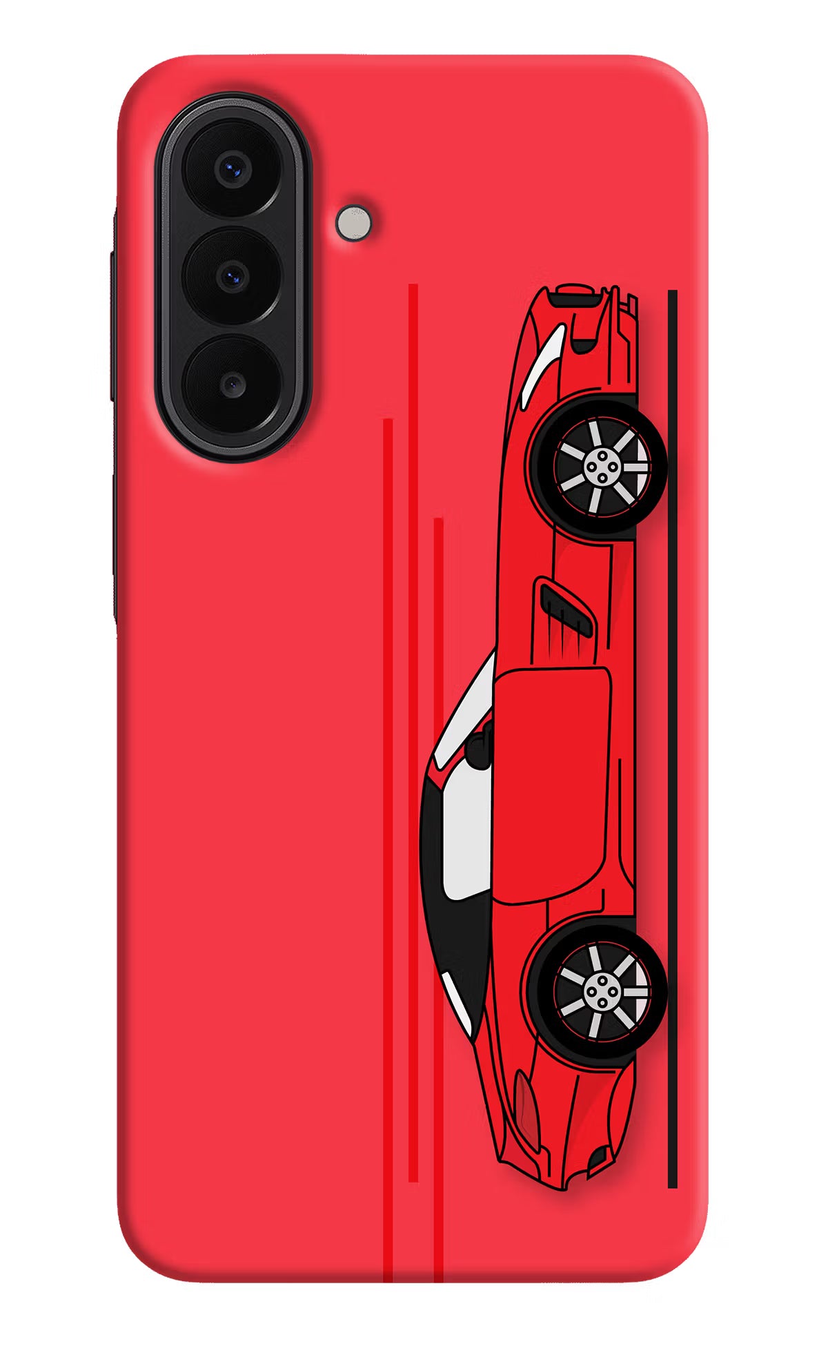Red Velocity Samsung A27 5G Back Cover