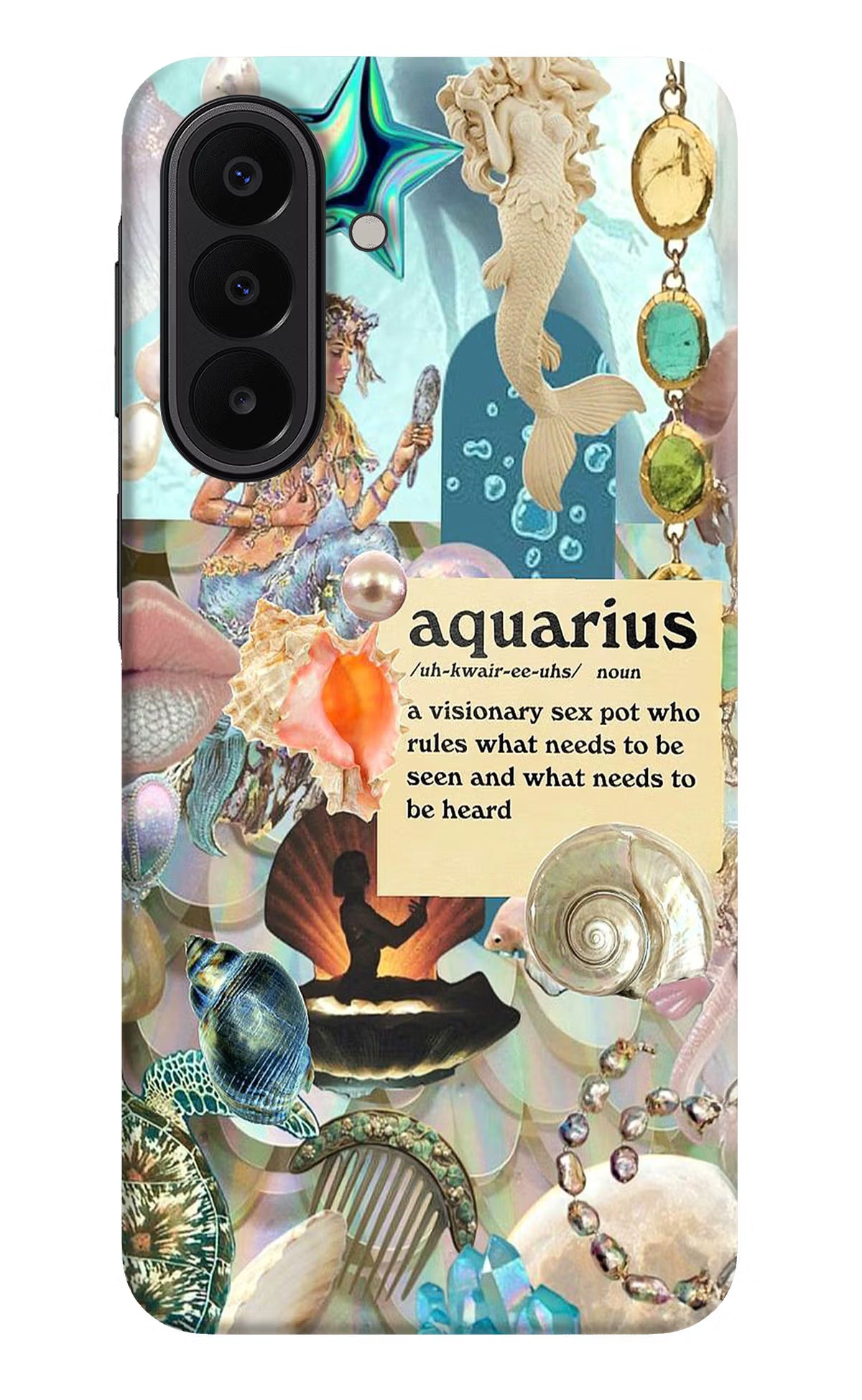 Aquarius Zodiac Samsung A27 5G Back Cover