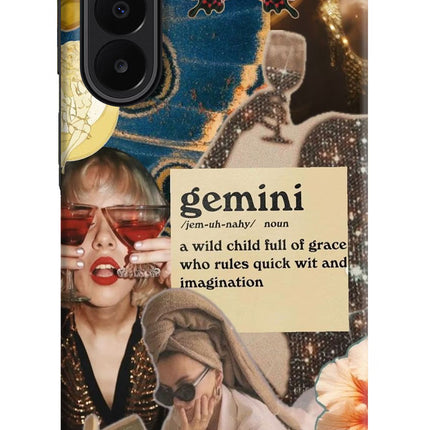 Gemini Zodiac Samsung A27 5G Hard Case Back Cover by Casekaro