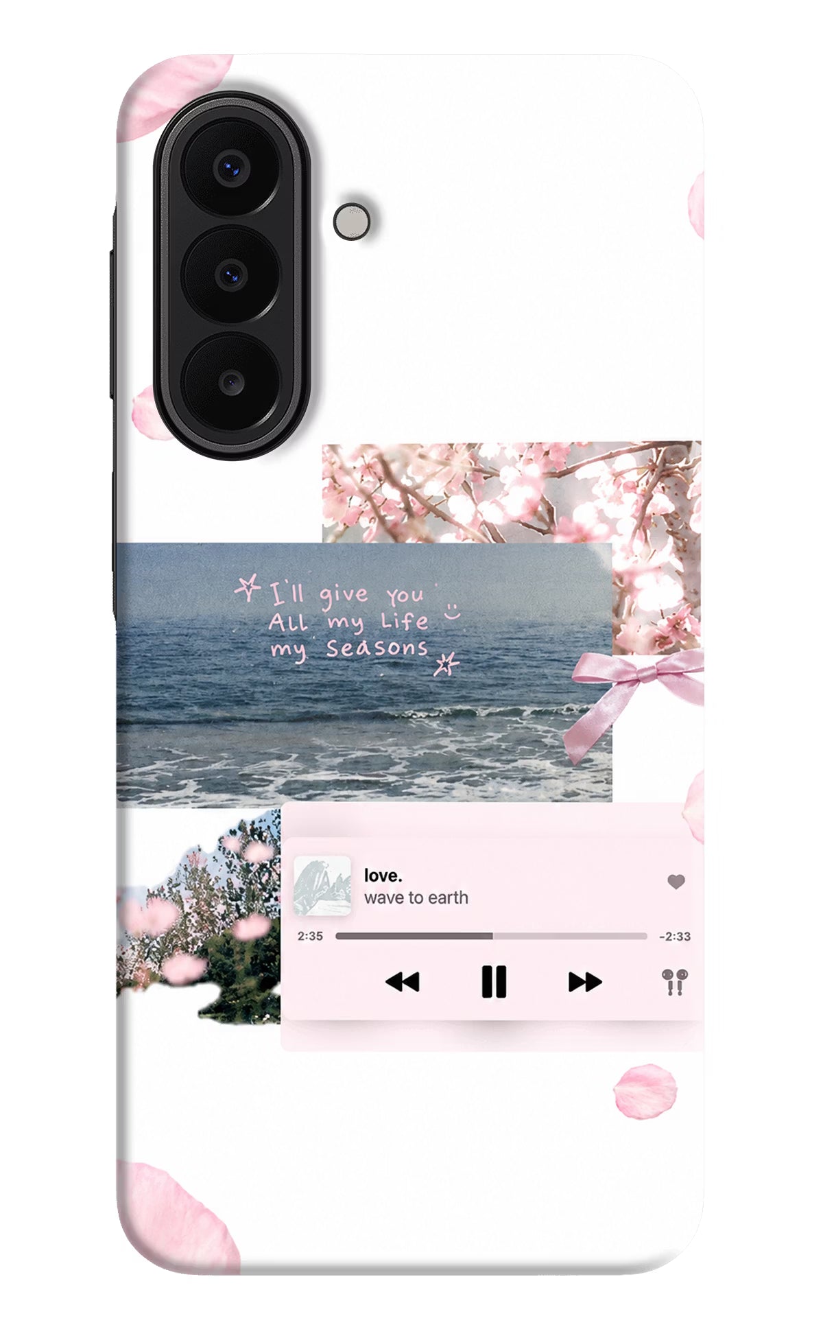 Wave to earth Samsung A27 5G Back Cover