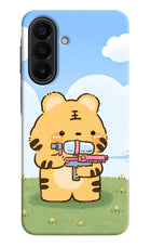 Tiger Treat Samsung A27 5G Hard Case Back Cover by Casekaro