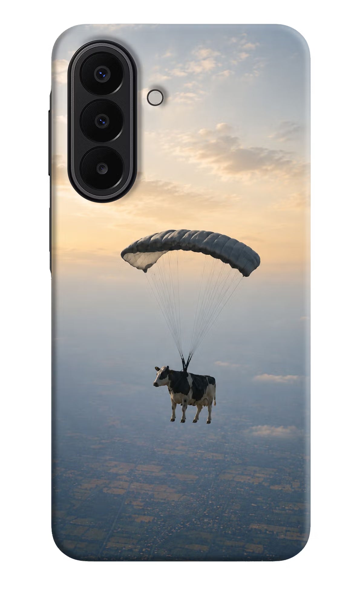 Skydiving Cow Samsung A27 5G Back Cover