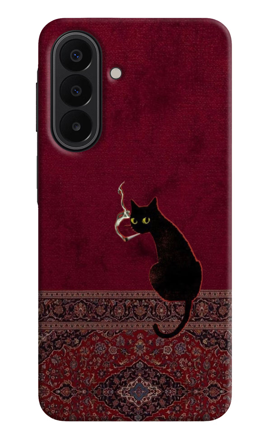 Midnight Cat Samsung A27 5G Back Cover, Hard case