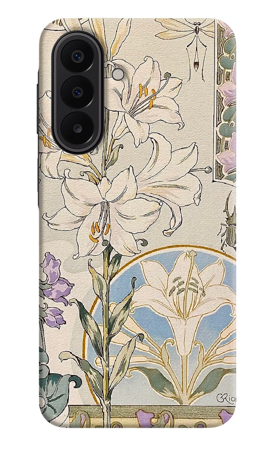 White Lily Samsung A27 5G Back Cover, Hard case
