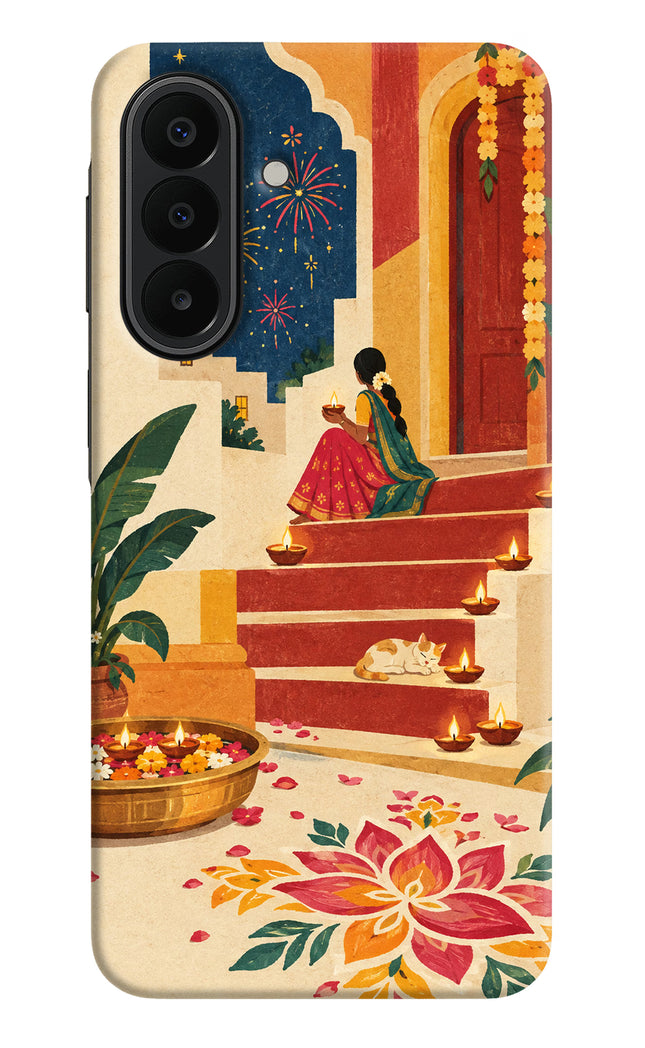 Diwali Rangoli Samsung A27 5G Hard Case Back Cover by Casekaro