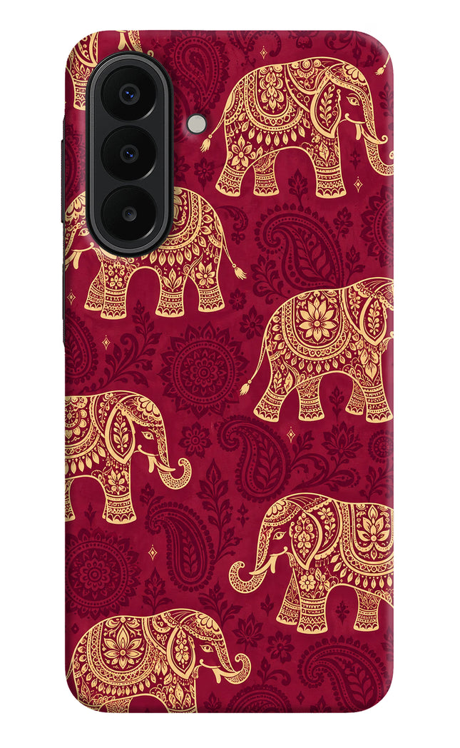 Maroon Elephant Samsung A27 5G Hard Case Back Cover by Casekaro