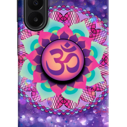 Om Purple Samsung A27 5G Pop Case by Casekaro