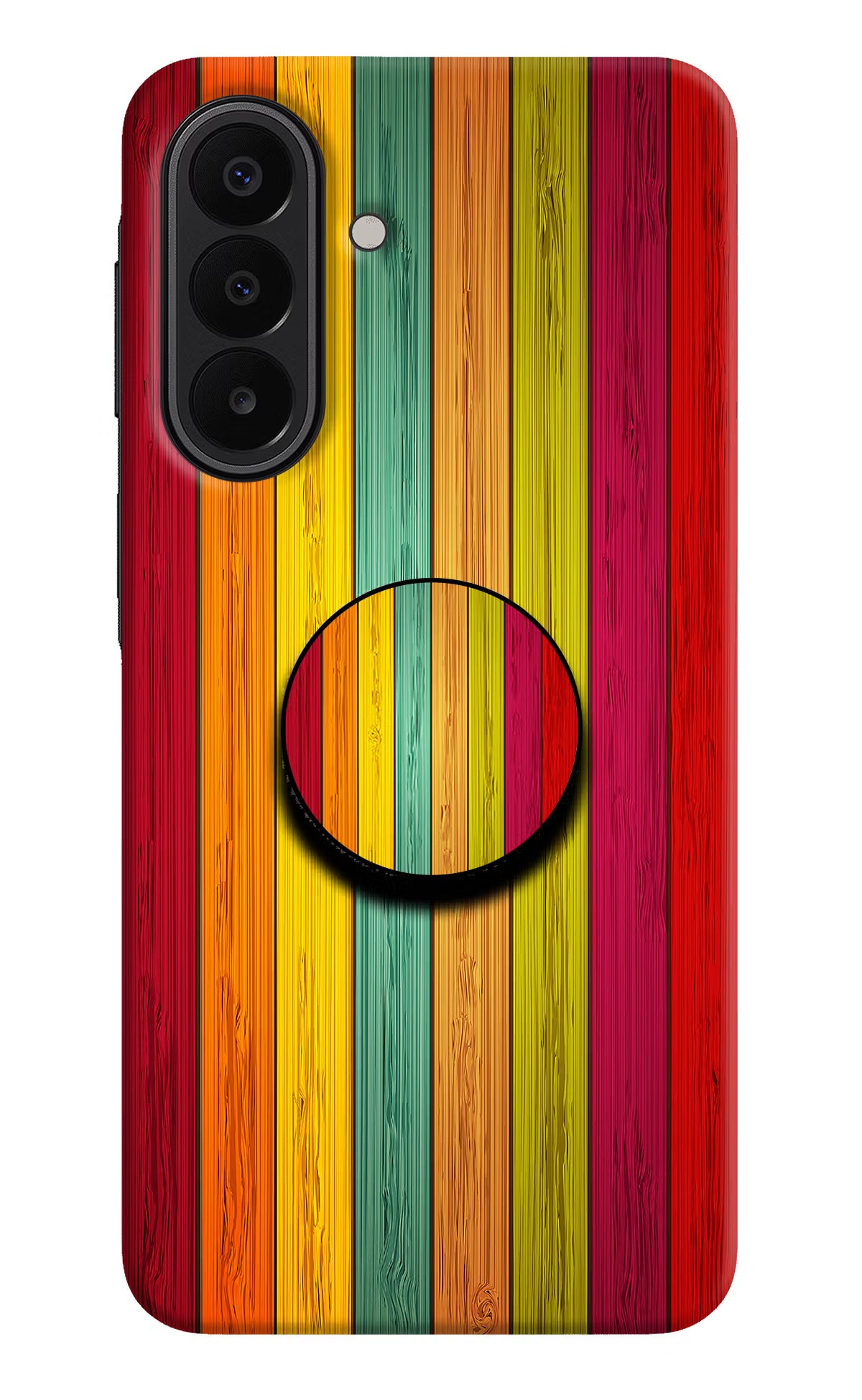 Multicolor Wooden Samsung A27 5G Pop Case