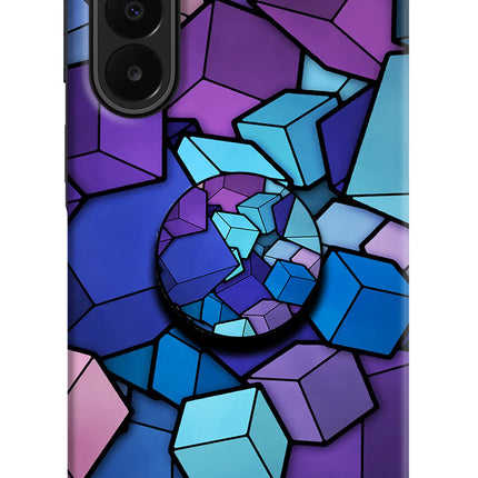 Cubic Abstract Samsung A27 5G Pop Case by Casekaro