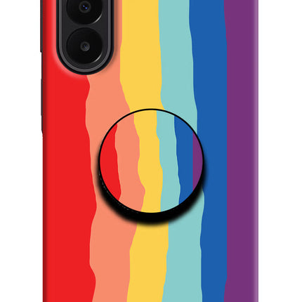 Rainbow Samsung A27 5G Pop Case by Casekaro