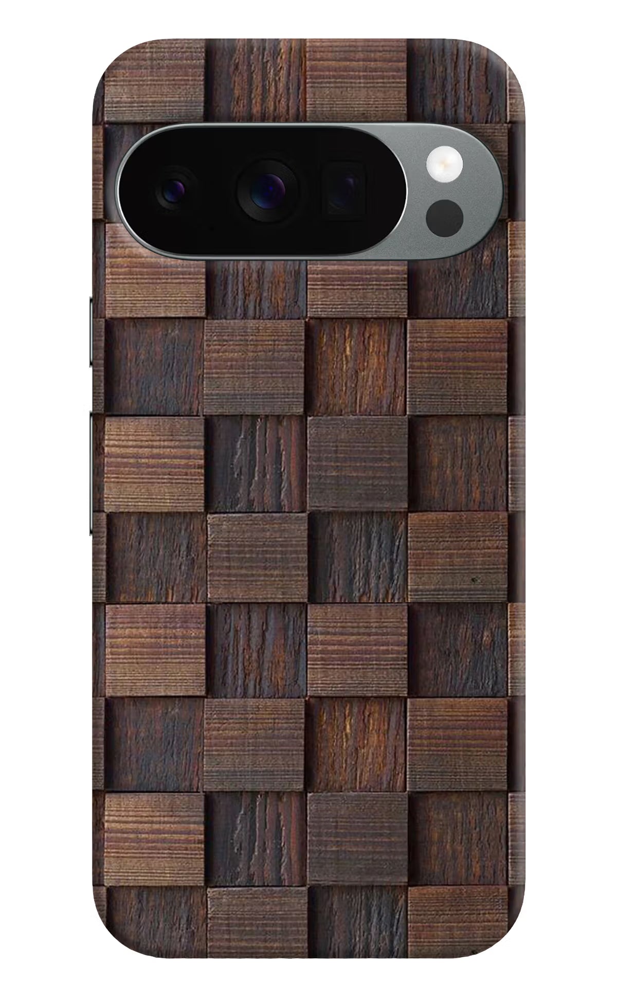 Wooden Cube Design Google Pixel 10 Pro Back Cover