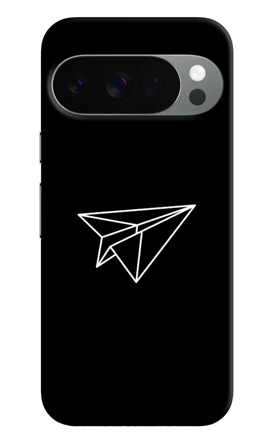 Paper Plane White Google Pixel 10 Pro Back Cover, Hard case