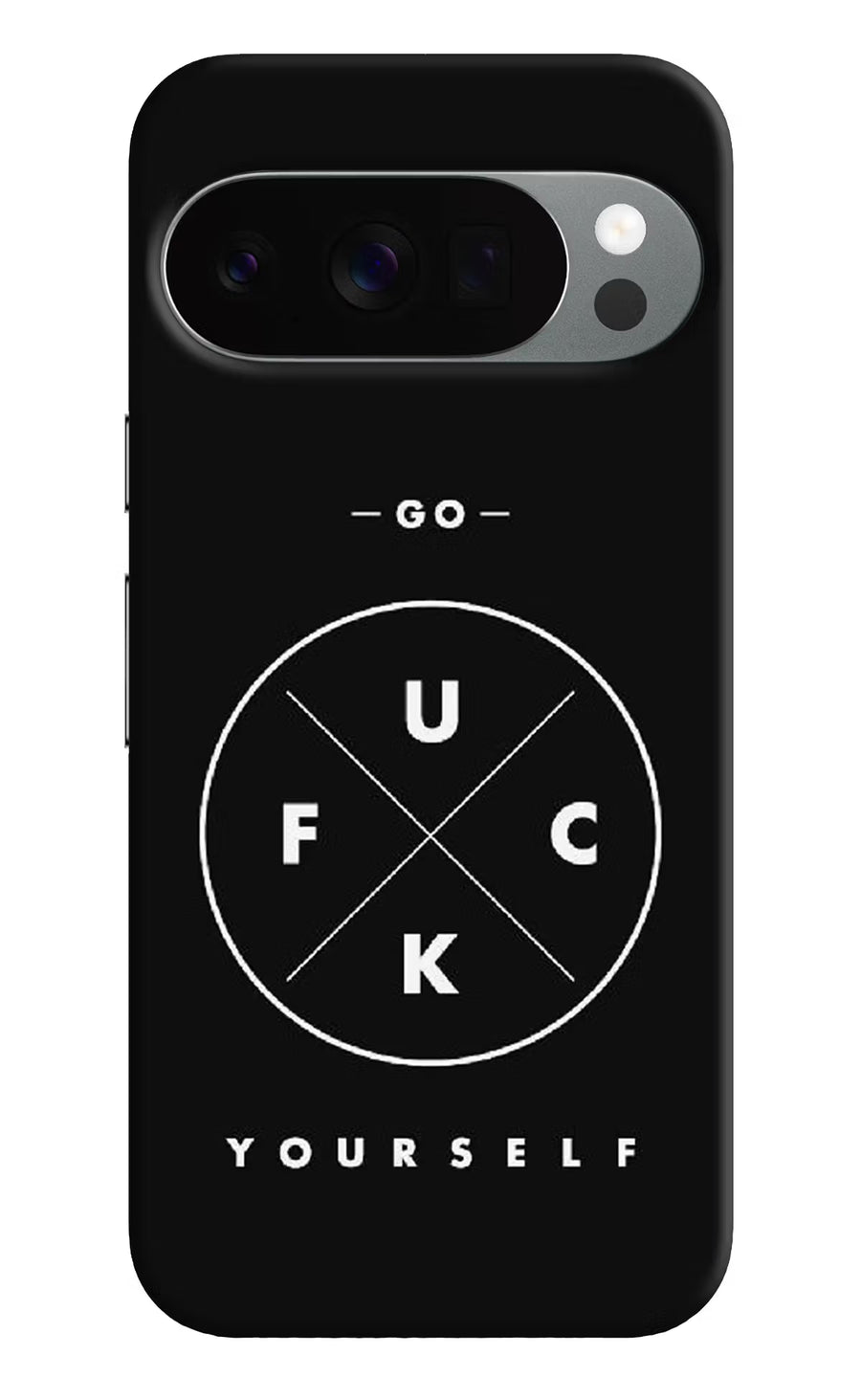 Go Fuck Yourself Google Pixel 10 Pro Back Cover, Hard case