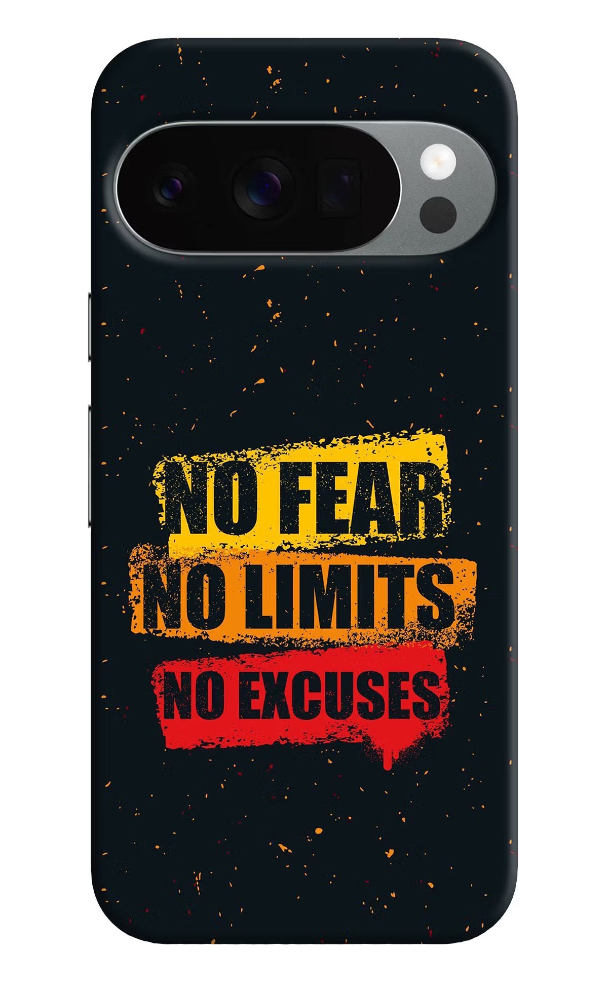 No Fear No Limits No Excuse Google Pixel 10 Pro Back Cover